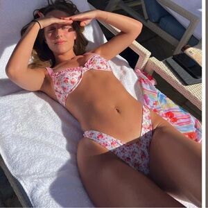 Strawberry Milk Mob Bikini Top - Young Love Top